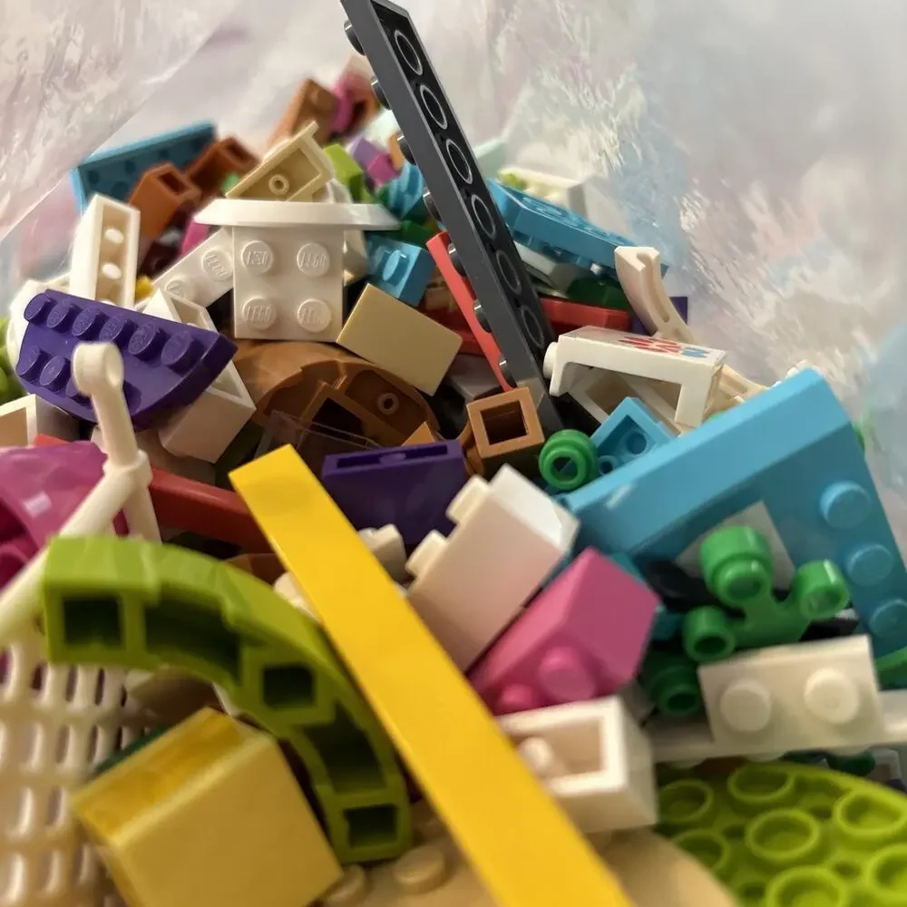 Lego Friends Bulk Lot - Over 3 Pound of Assorted Colors & Sizes Dotz Bracelet